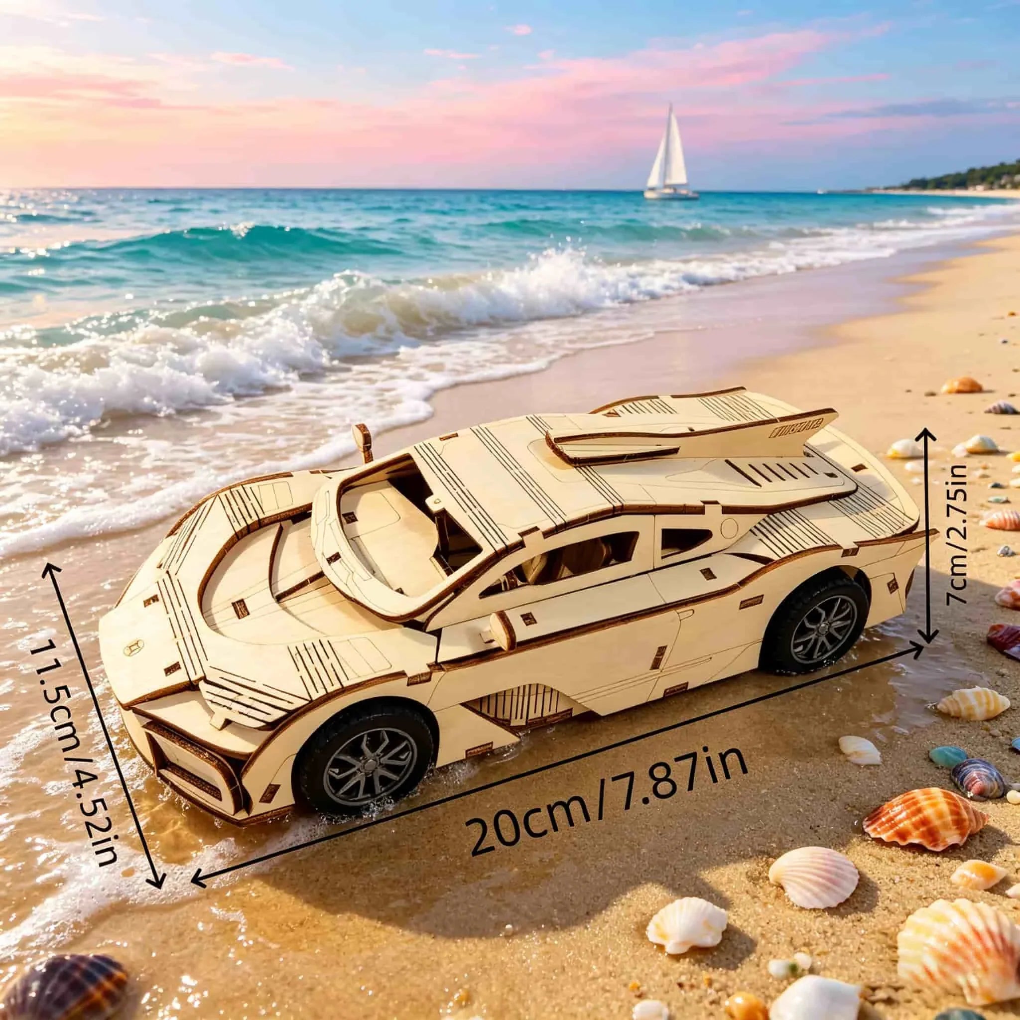 Sportwagen | 3D Puzzle
