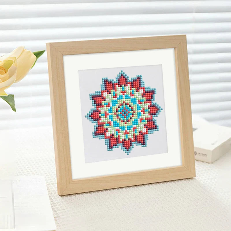 12 Mini Diamond Paintings | Mandala | Diamond Painting