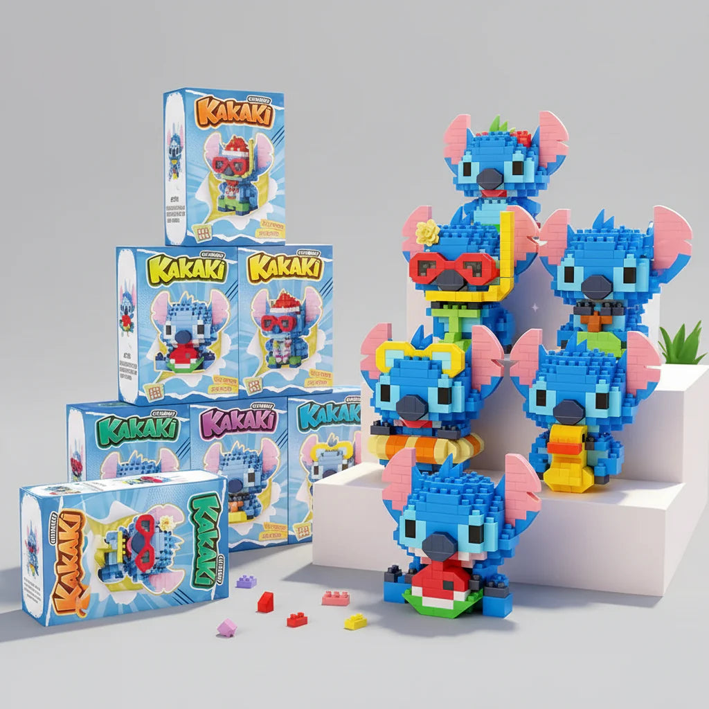 Mini blaue Wesen | Bausteine