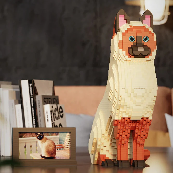 Siamesische Katze | Bausteine