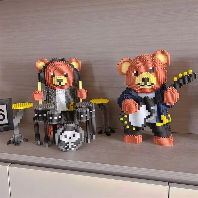 Kuschelbär-Rockstar | Bausteine