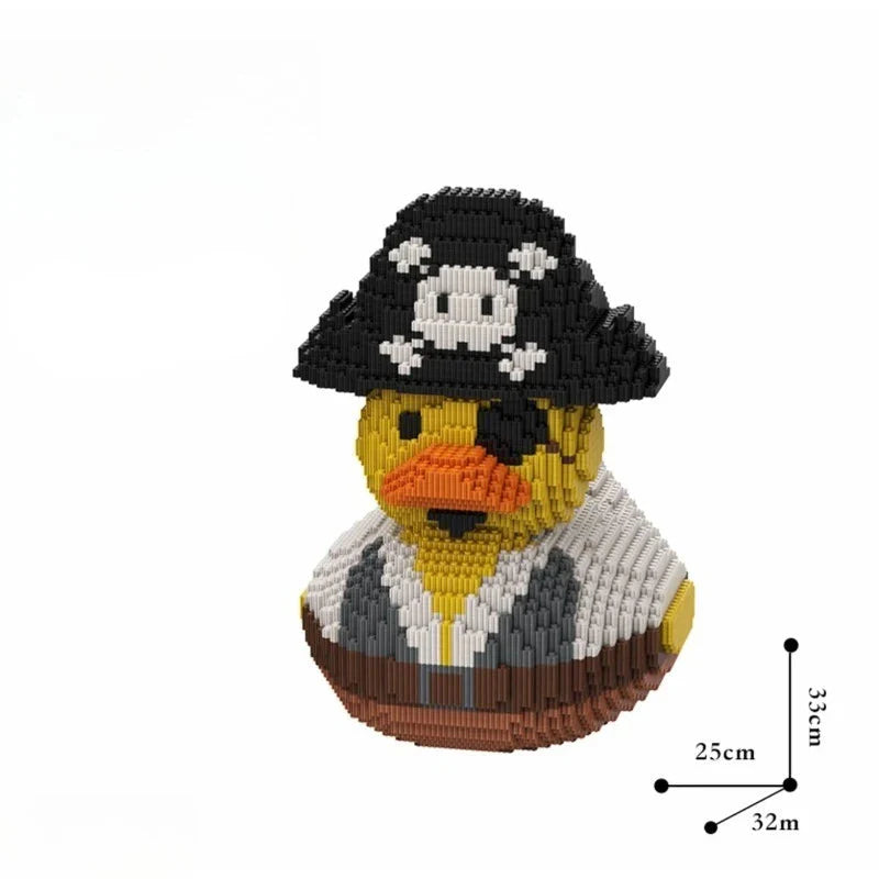 Badeente mit Piratenhut | Bausteine