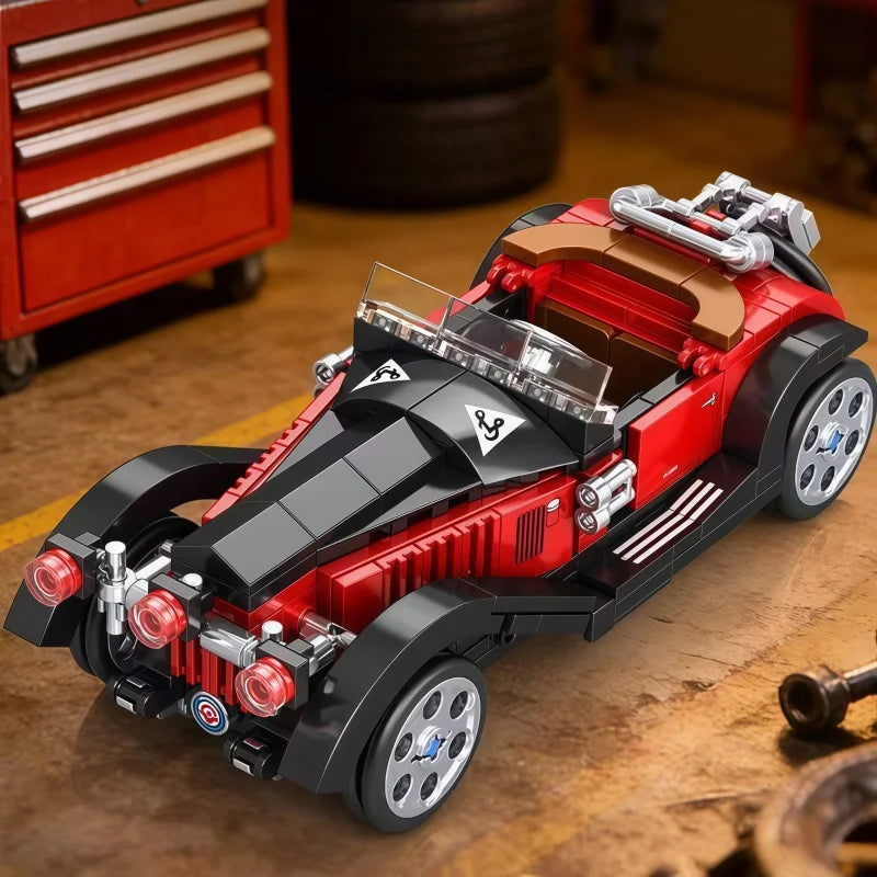 Retro Hot Rod Auto | Bausteine