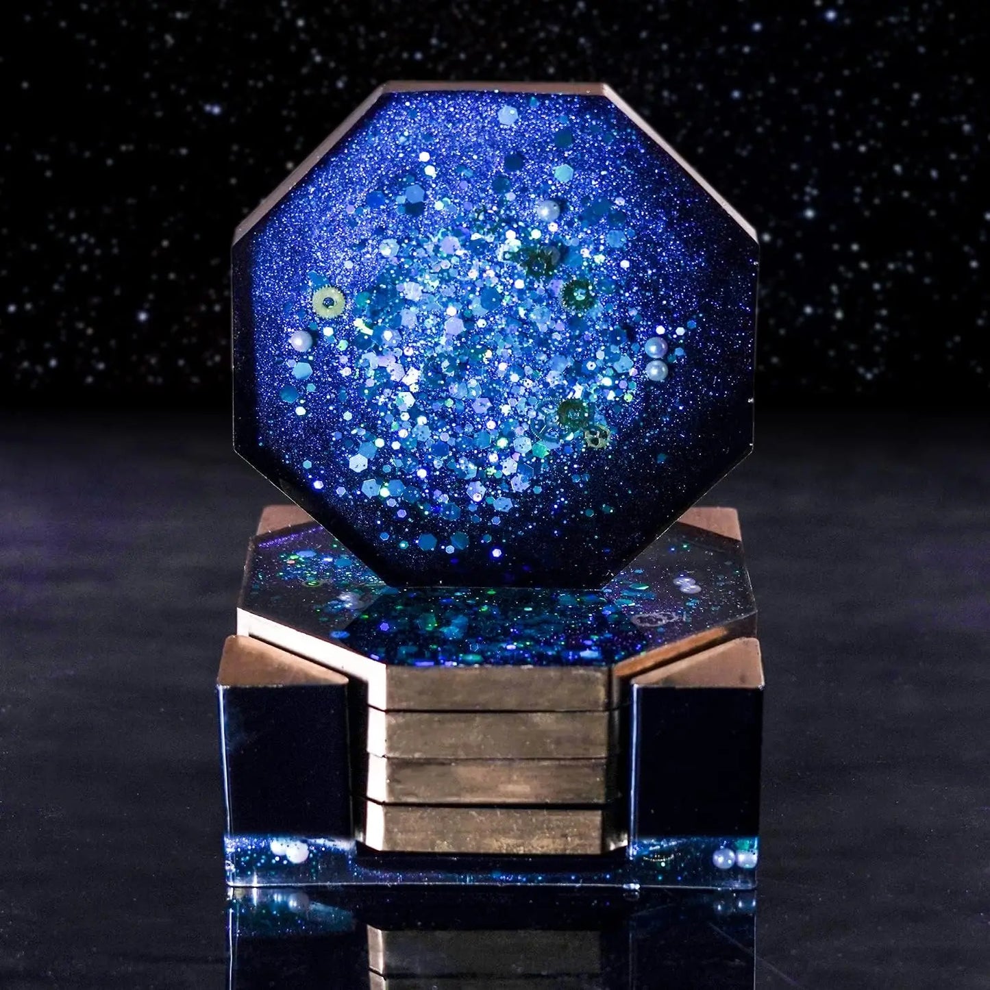 Silikonform Untersetzer | Epoxy