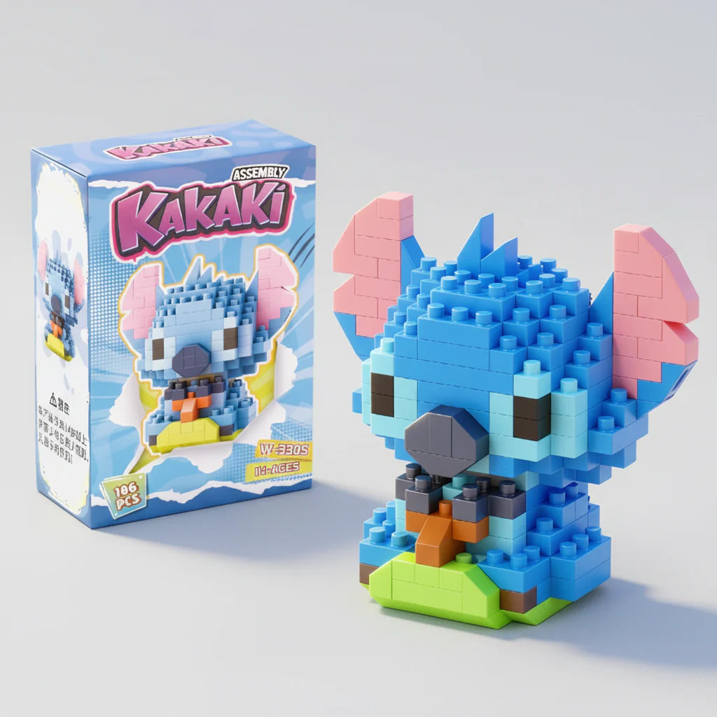 Mini blaue Wesen | Bausteine
