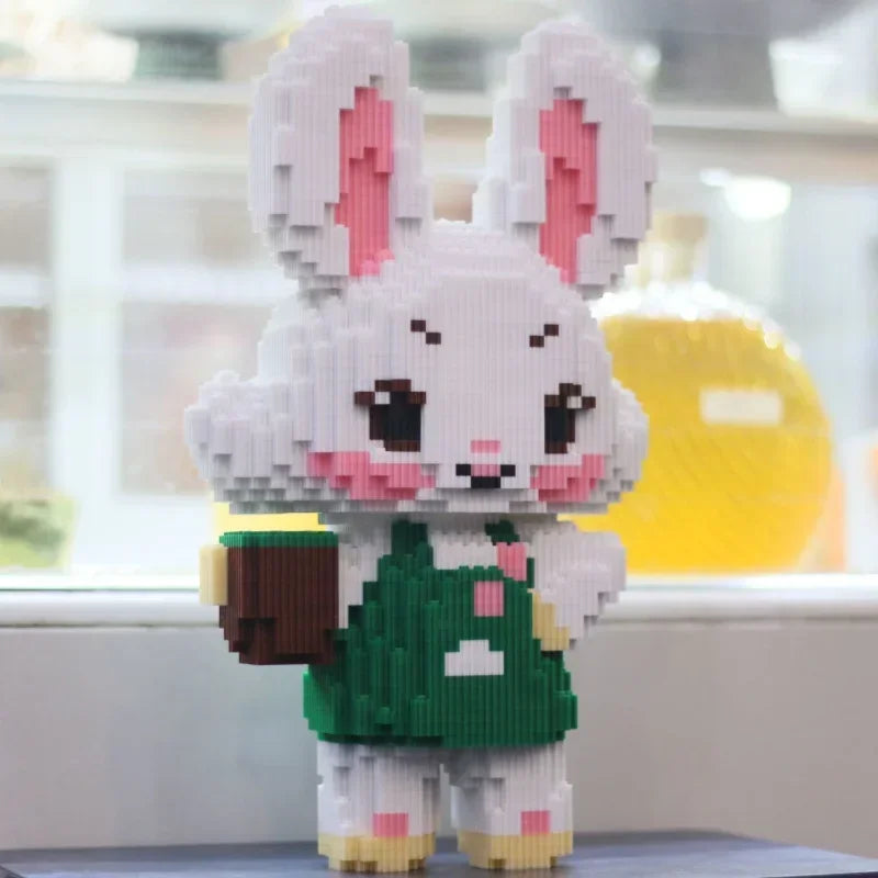 weißes Kaninchen | Bausteine