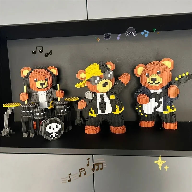 Kuschelbär-Rockstar | Bausteine
