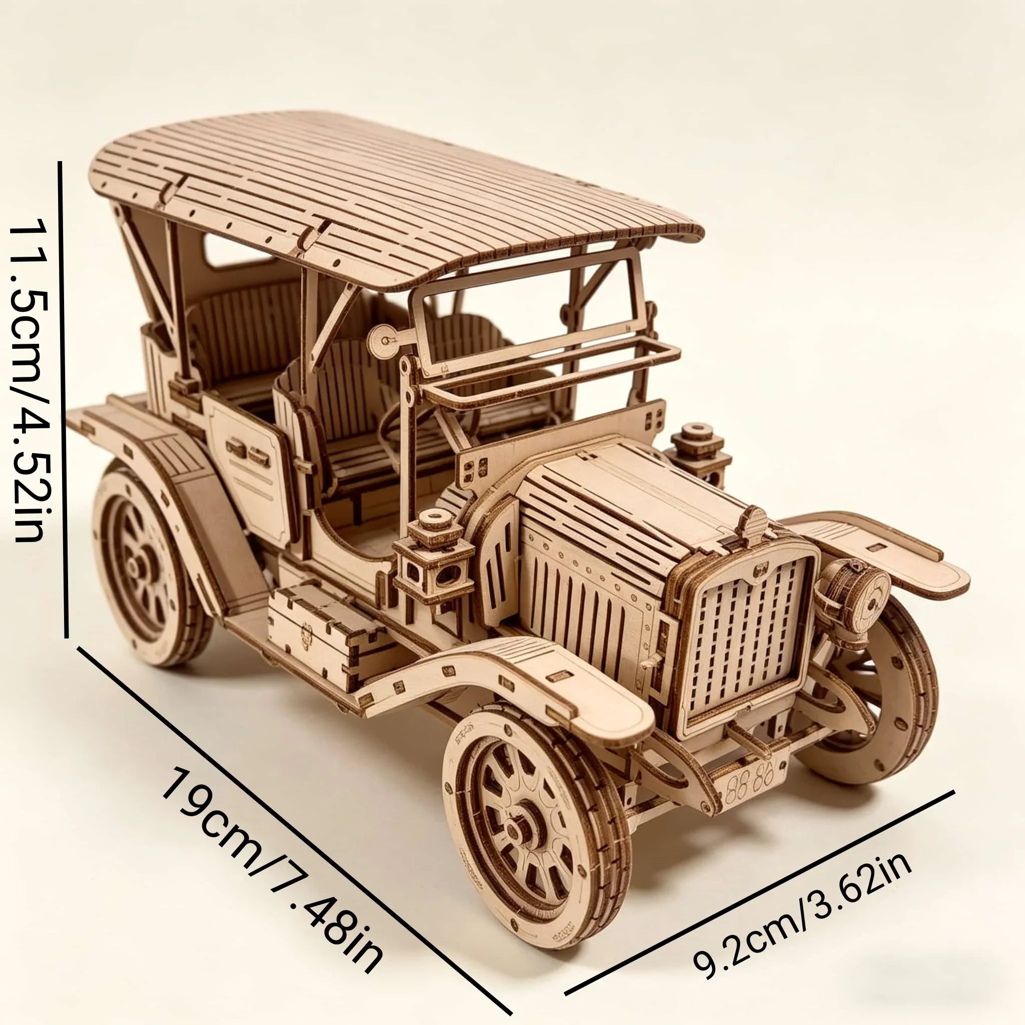 Vintage Klassiker Auto | 3D Puzzle