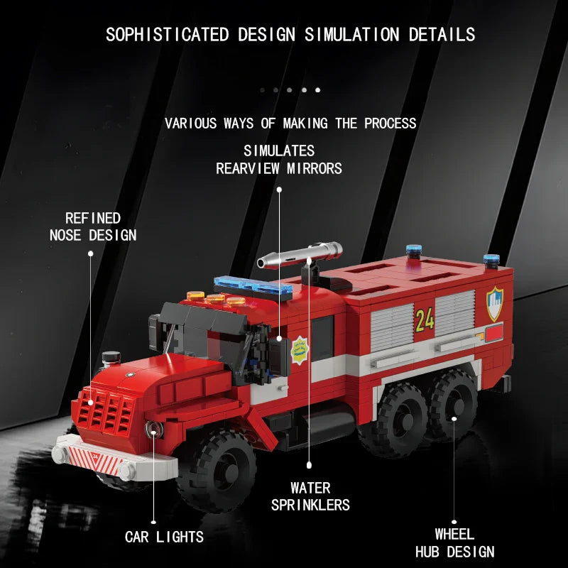 Feuerwehrwagen | Bausteine