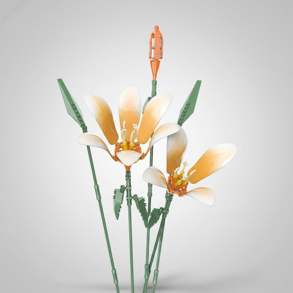 Farbige Lilien | Bausteine