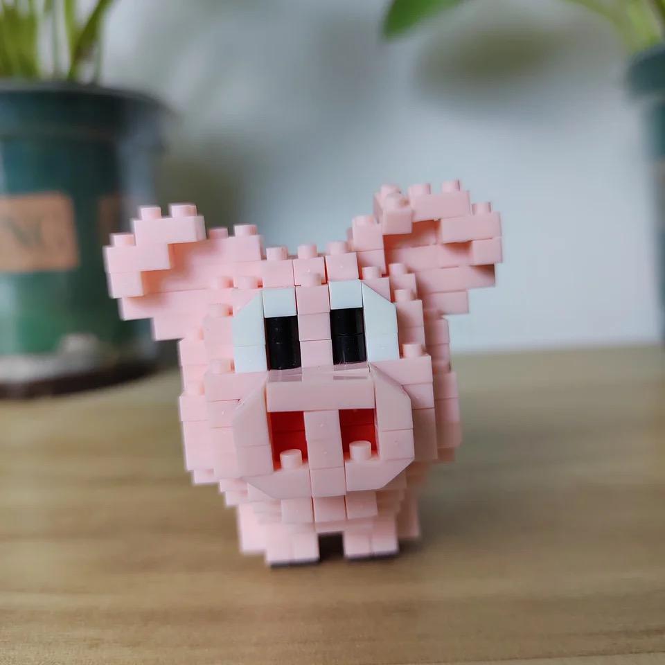 Mini-Schwein  | Bausteine