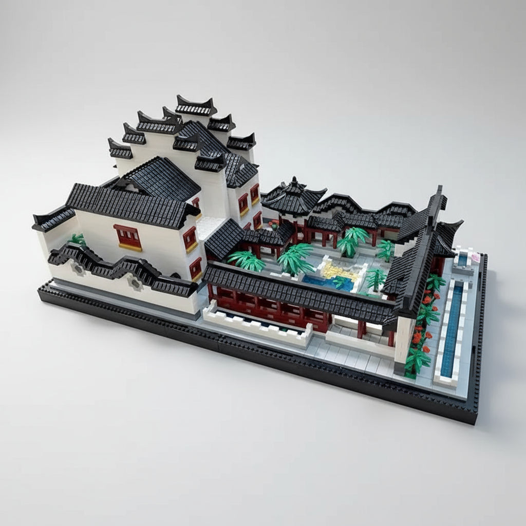 Villa mit Innenhof | Bausteine