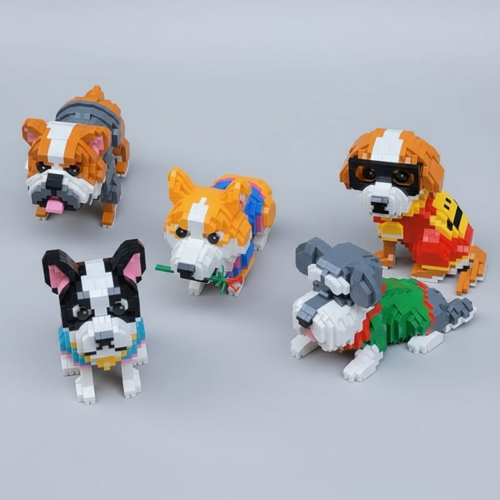 Englische Bulldogge | Bausteine