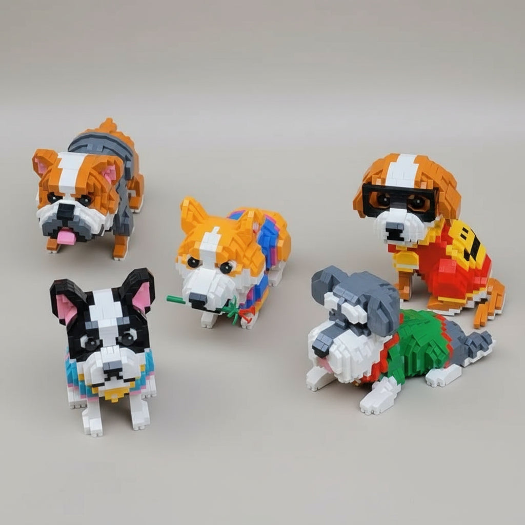 Französische Bulldogge | Bausteine