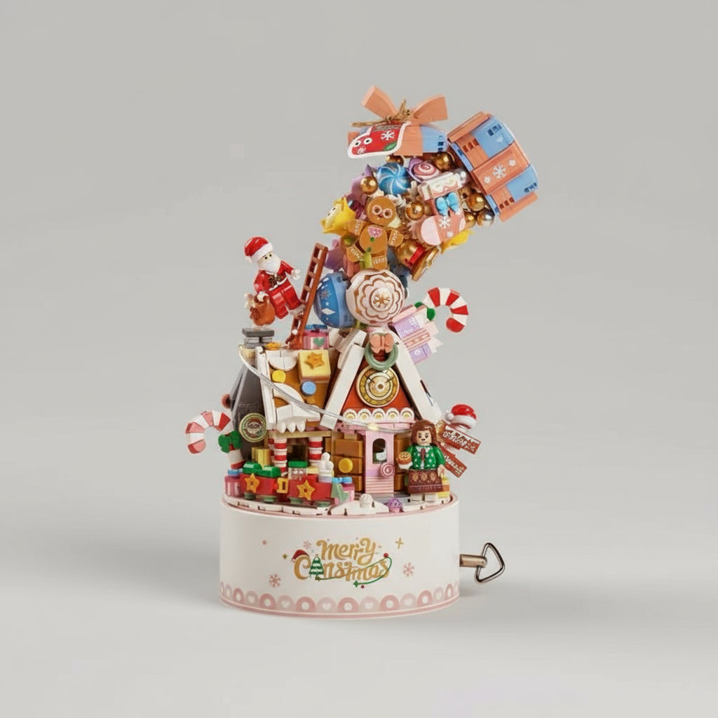 Weihnachtsmusikdose | Bausteine