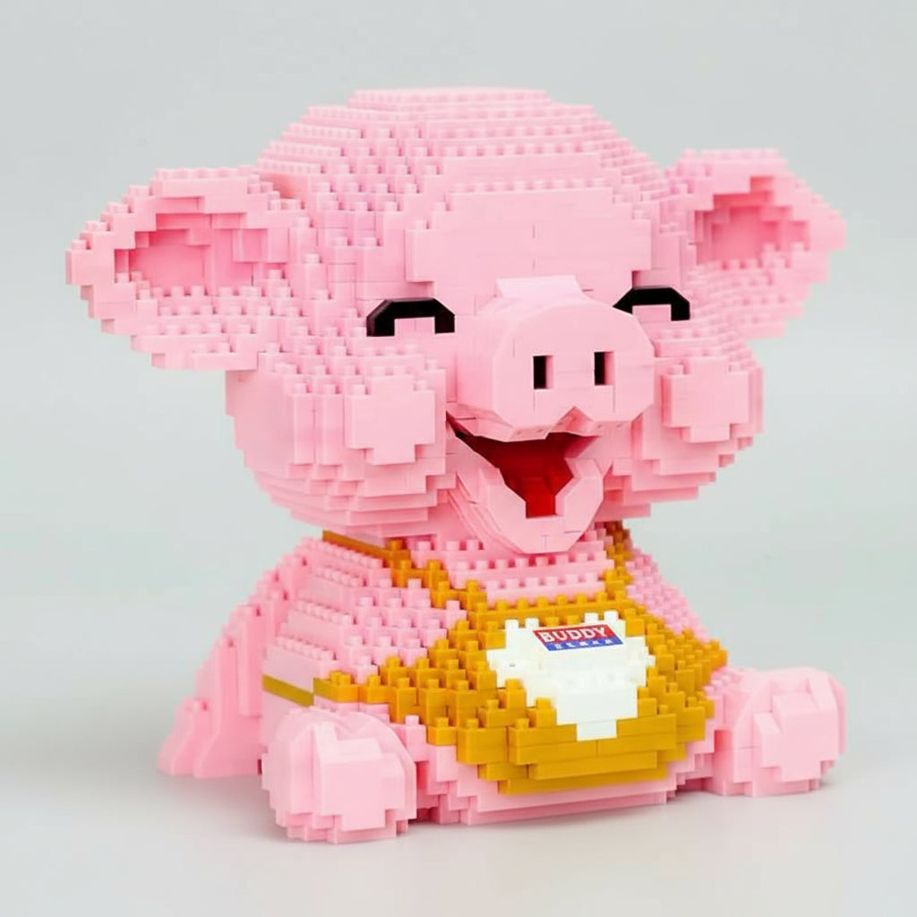 Fröhliches Schweinchen | Bausteine