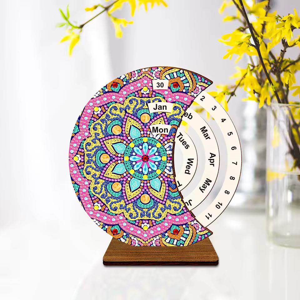 Schöne Mandala | Kalender | Diamond painting