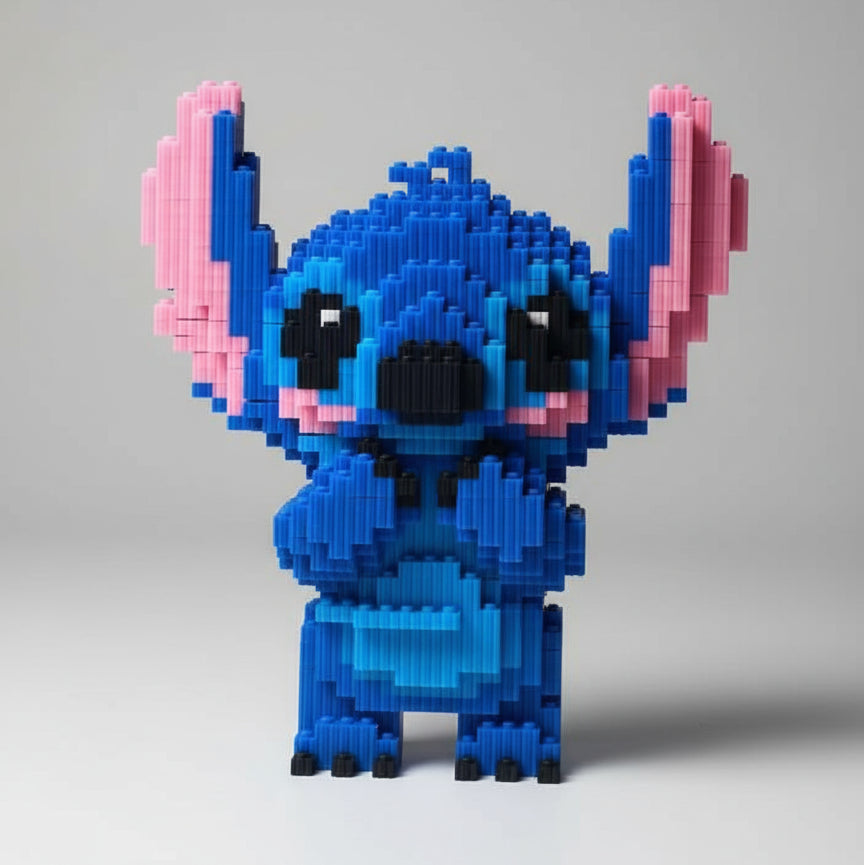 schüchternes blaues Wesen | Bausteine