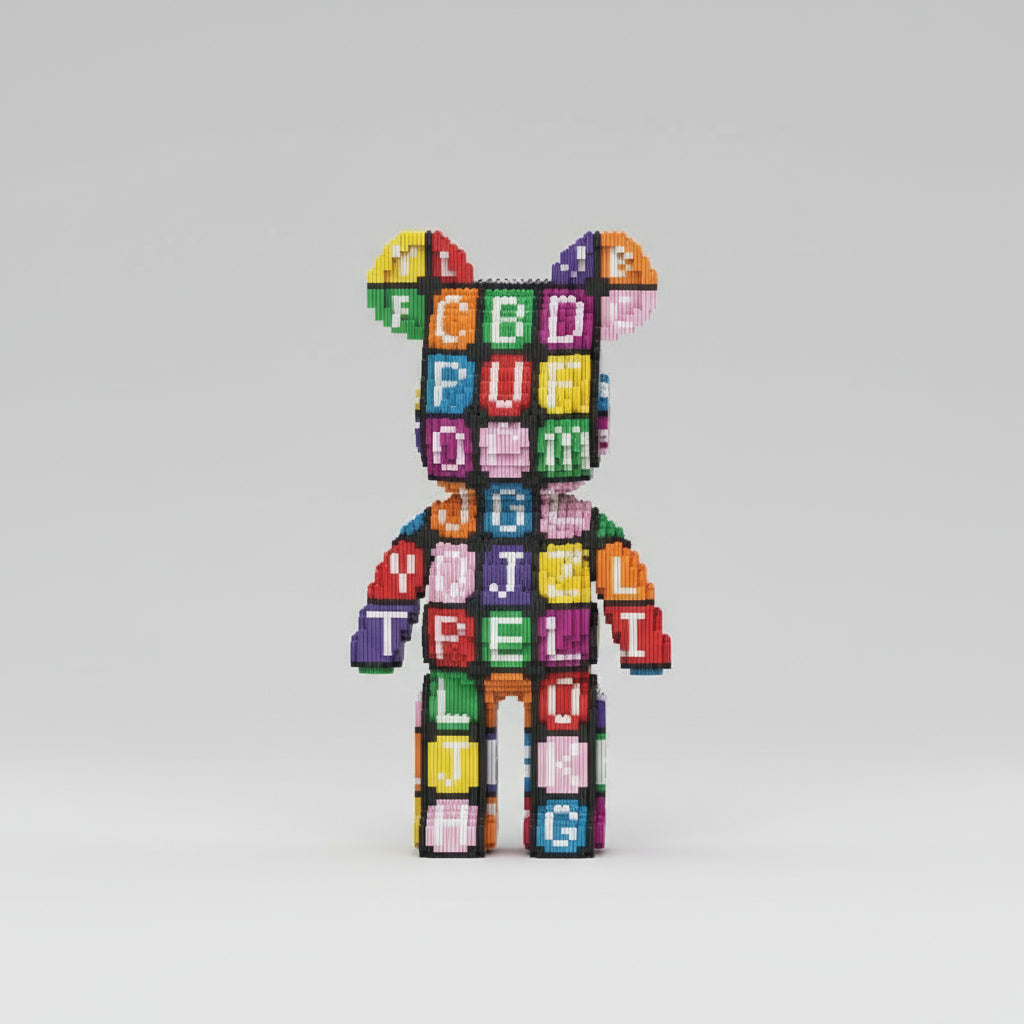 Alphabet-Bär | Bausteine