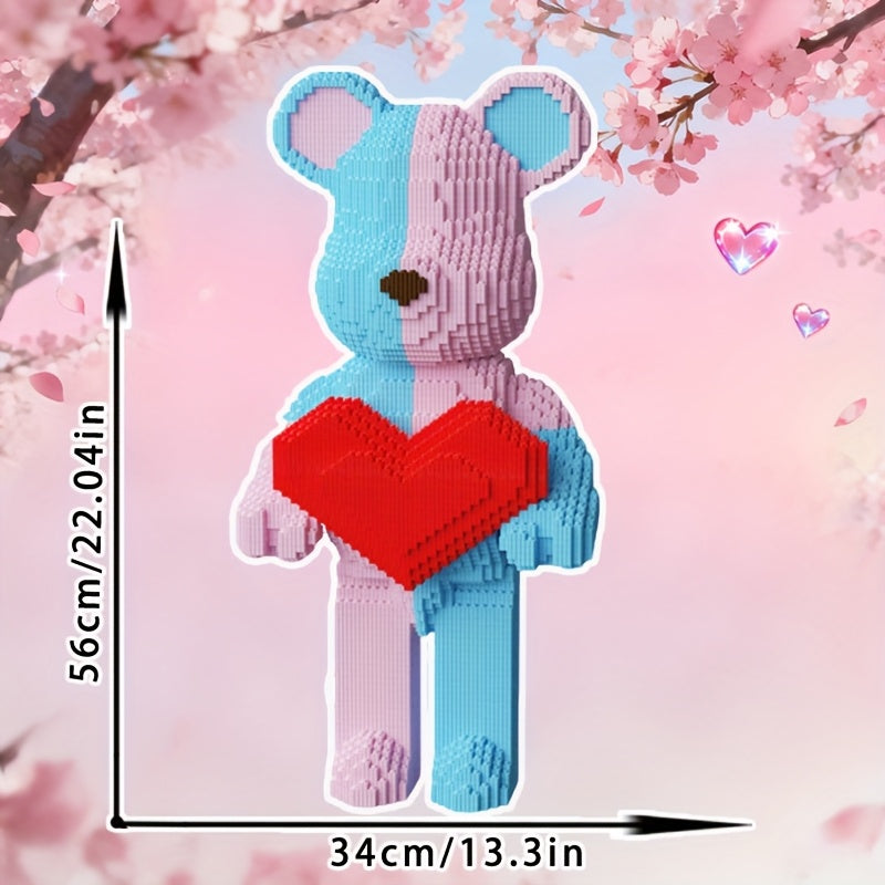 Blau-Rosa Bär | Bausteine