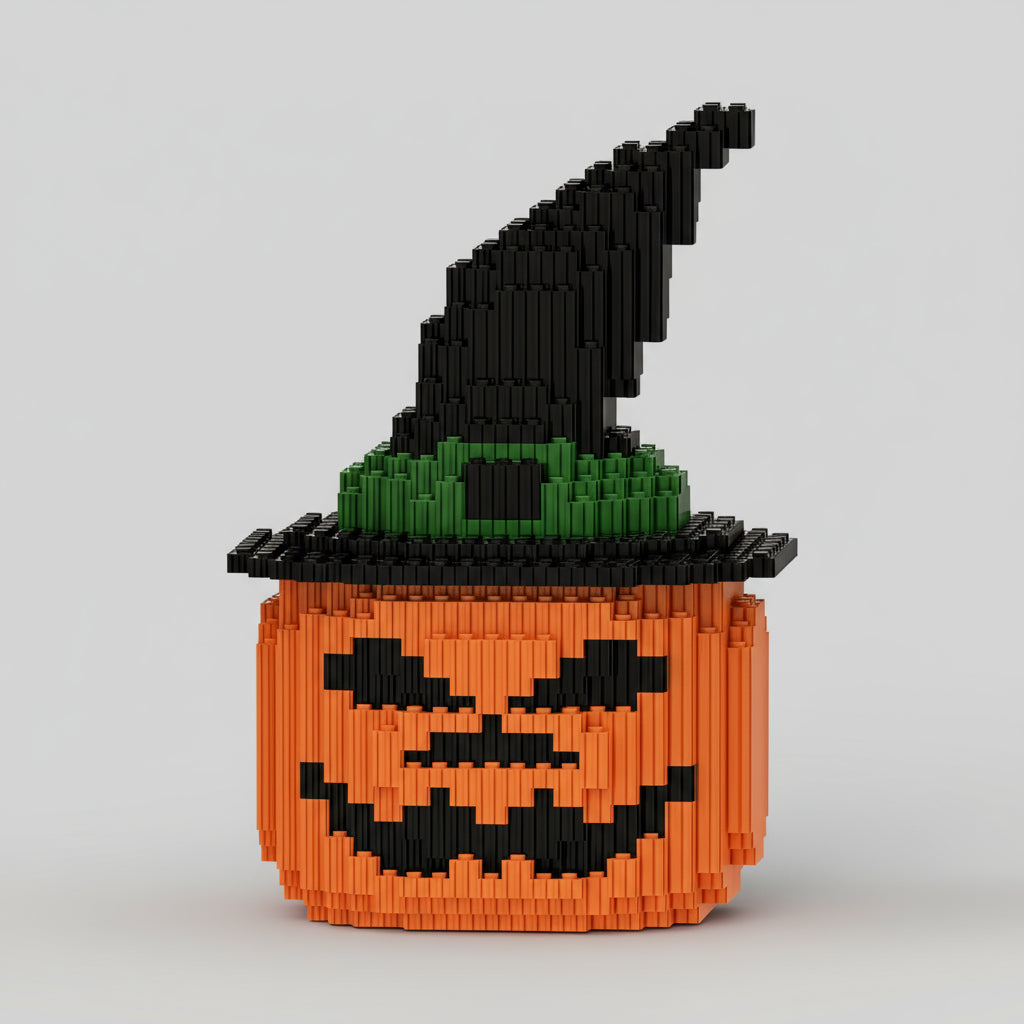 Halloween-Kürbis | Bausteine