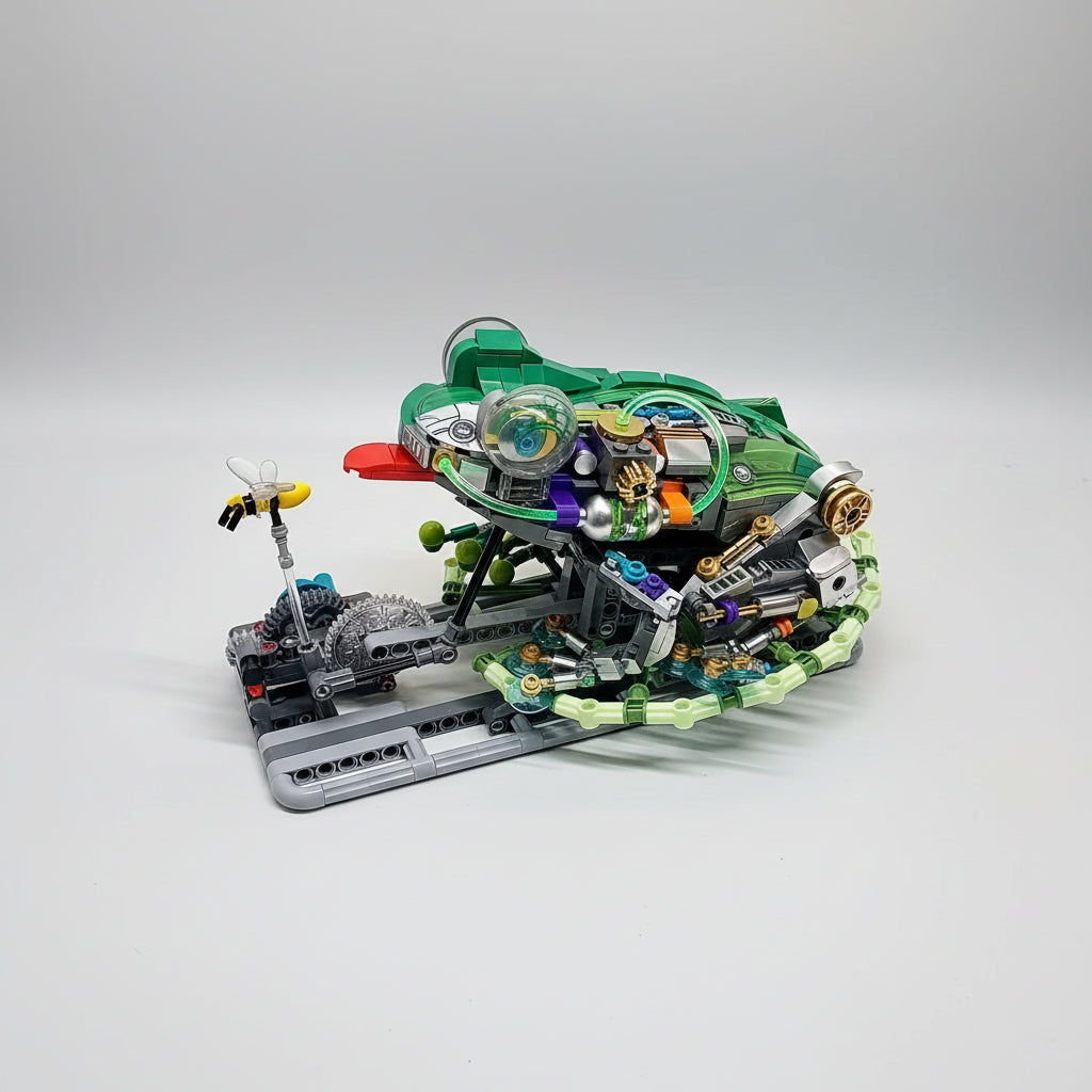 Beweglicher Frosch | Bausteine