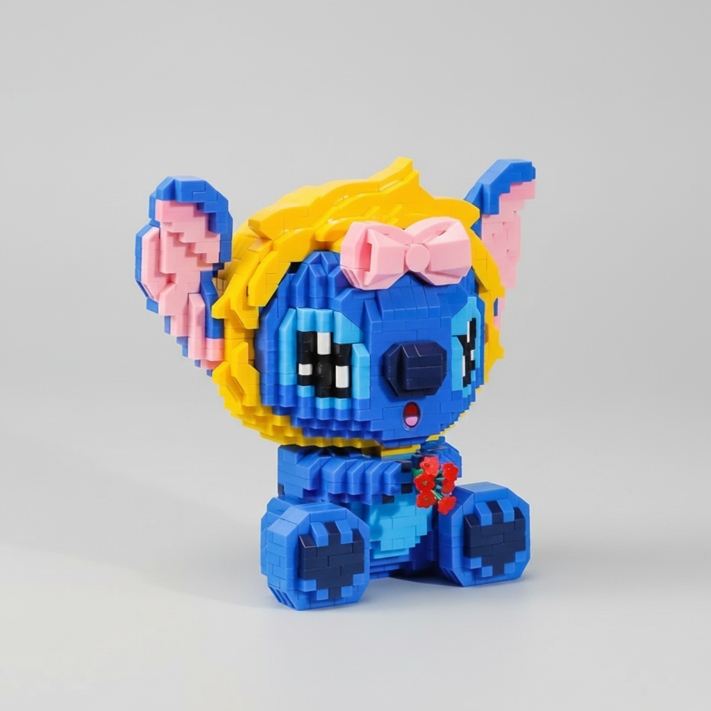 Baby blaues Wesen | Bausteine