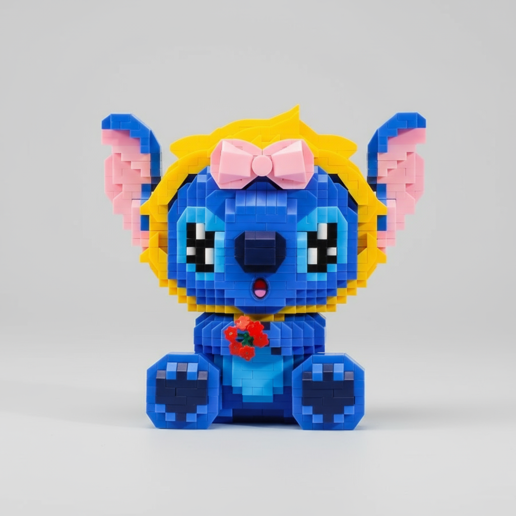 Baby blaues Wesen | Bausteine