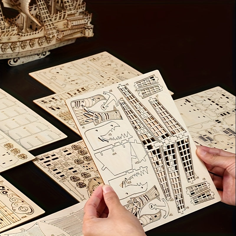 Großes Schiff | 3D Puzzle