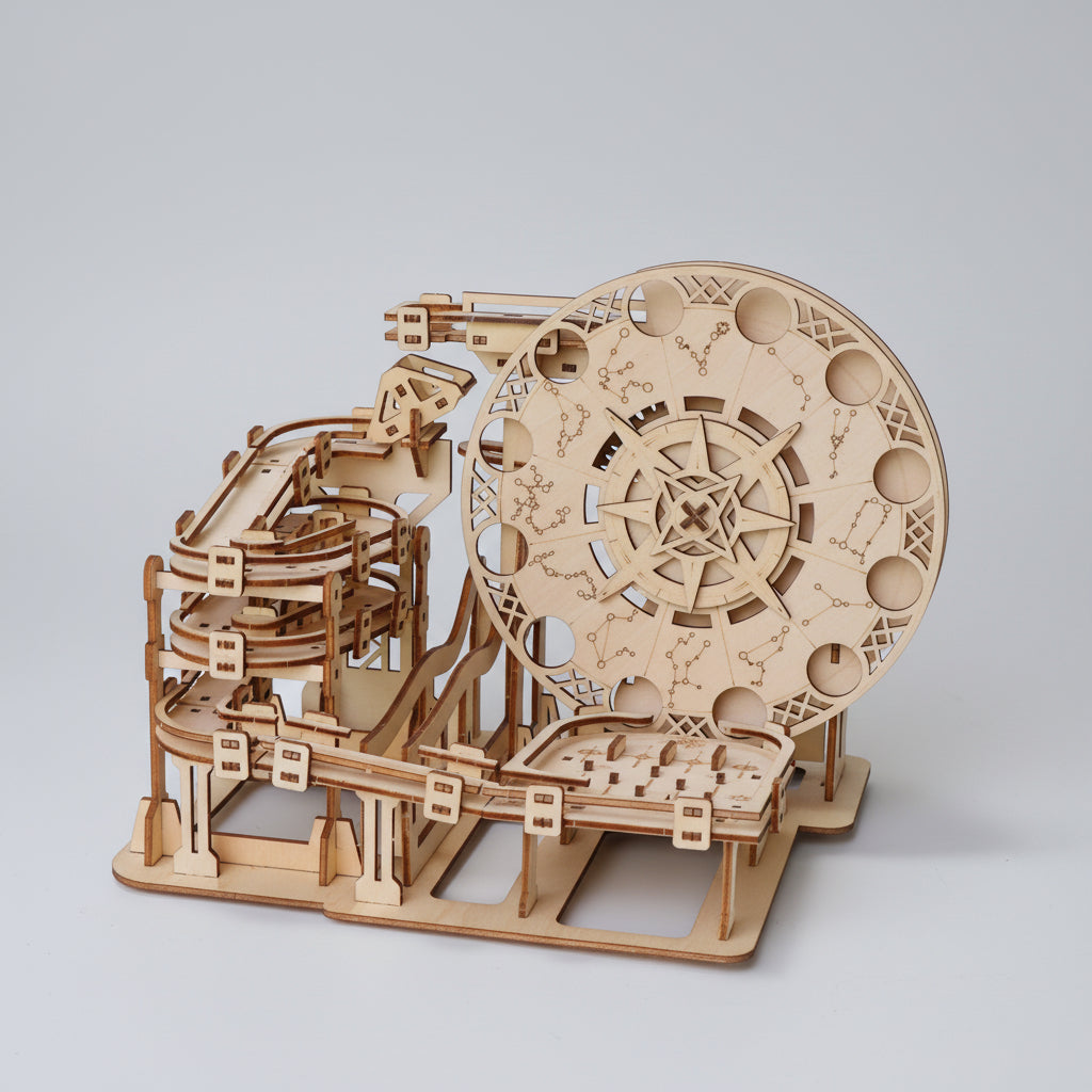 Mechanische Murmelbahn | 3D Puzzle