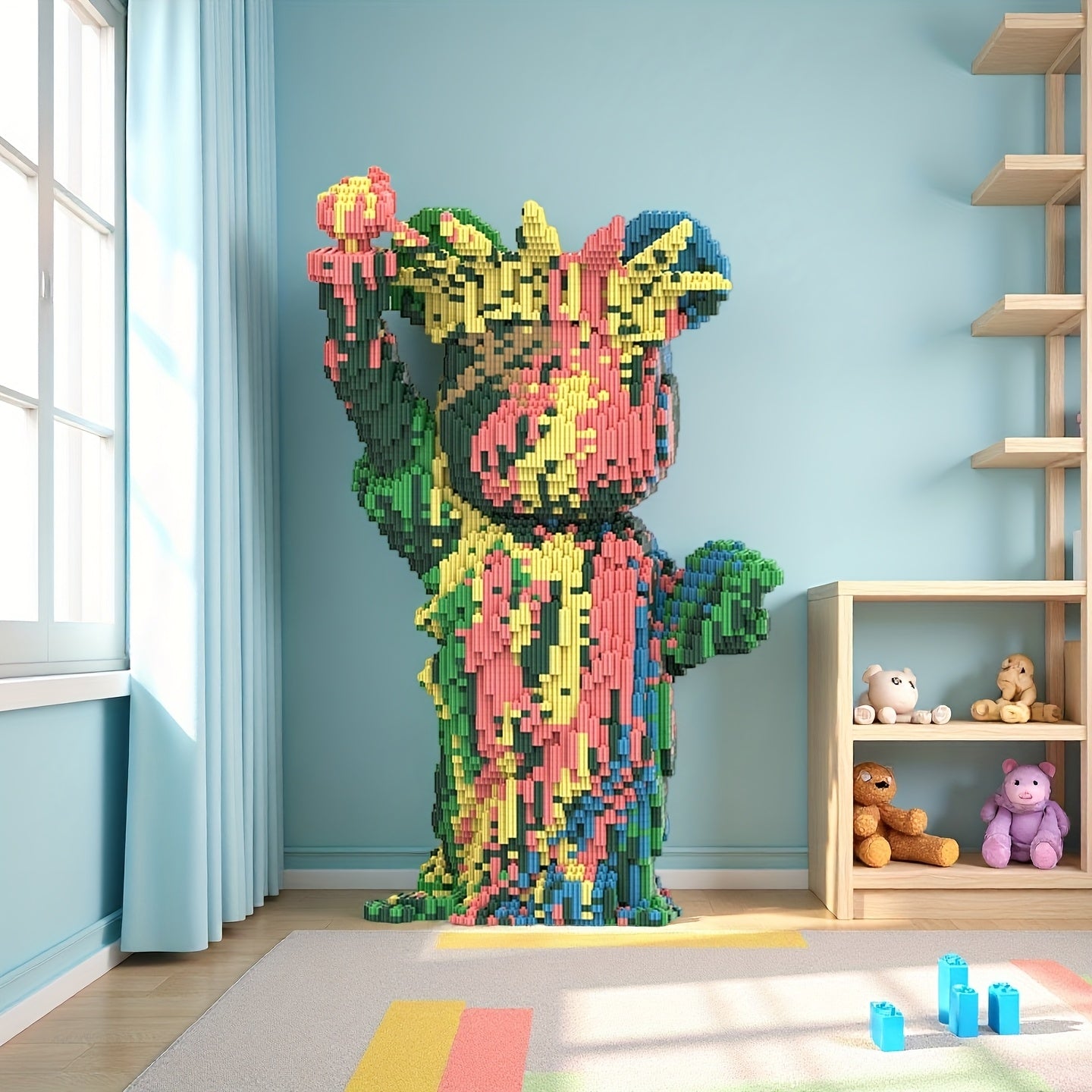 MEGA Freiheitsstatue-Bär | Bausteine