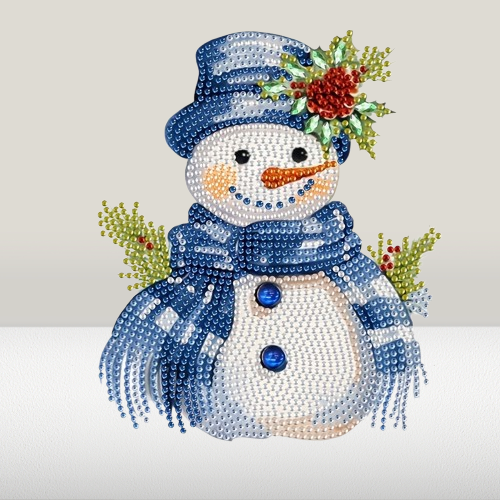 Bewegender Schneemann | Diamond Painting