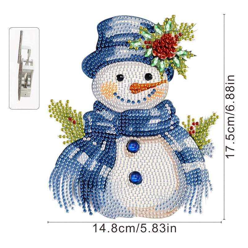 Bewegender Schneemann | Diamond Painting