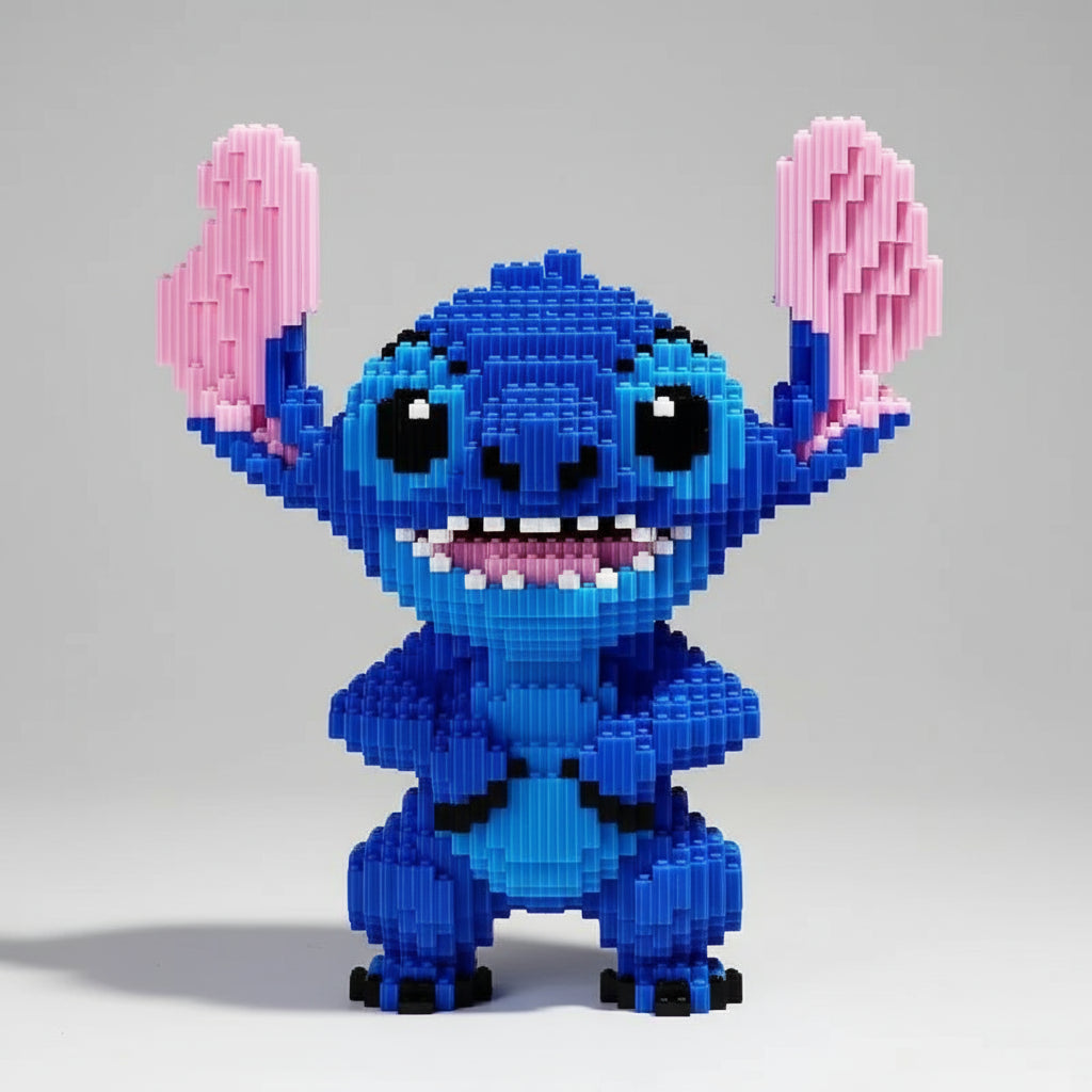 Mega blaues Wesen | Bausteine