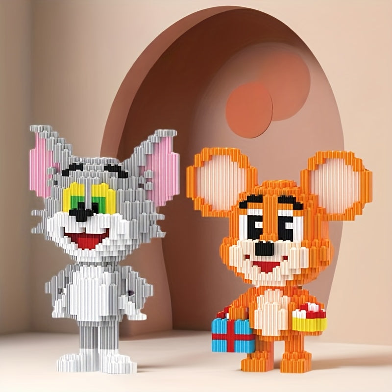 Süße Katze & Maus | Bausteine