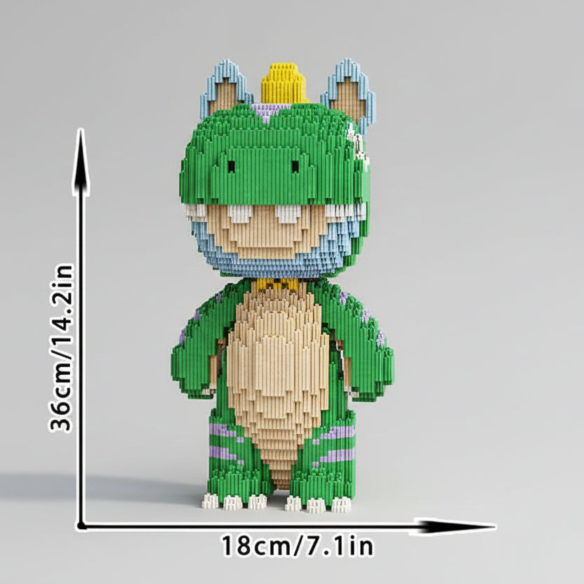 Grüner Dino | Bausteine