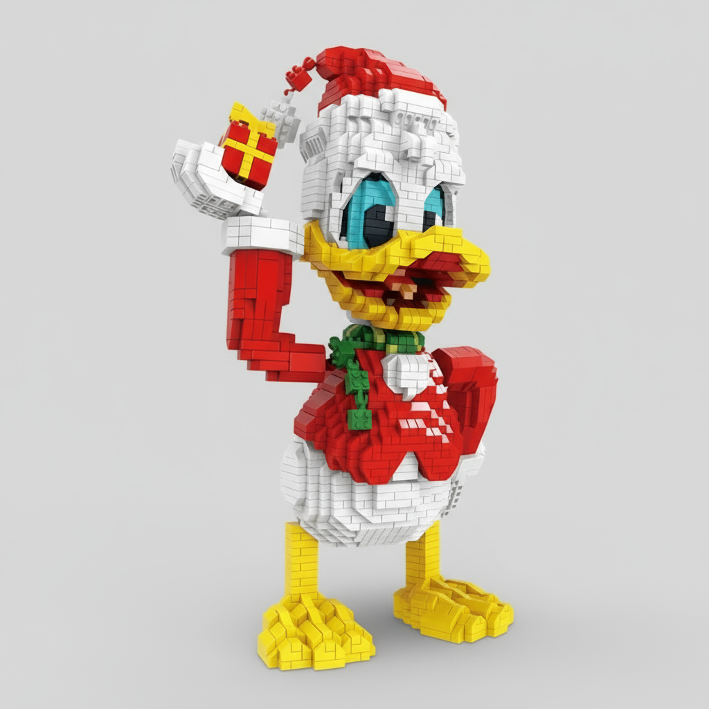 Große Weihnachts-Ente | Bausteine