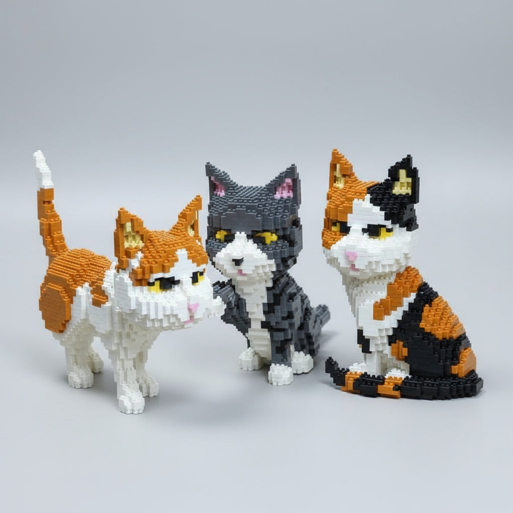 Große Katze | Bausteine