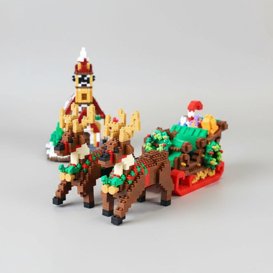 Weihnachtsschlitten | Bausteine