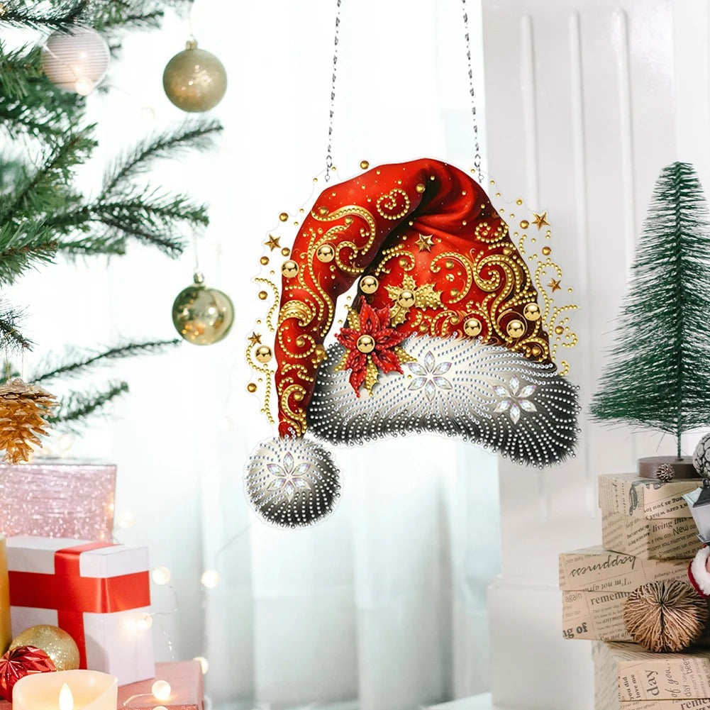 Weihnachtsanhänger | Diamond Painting