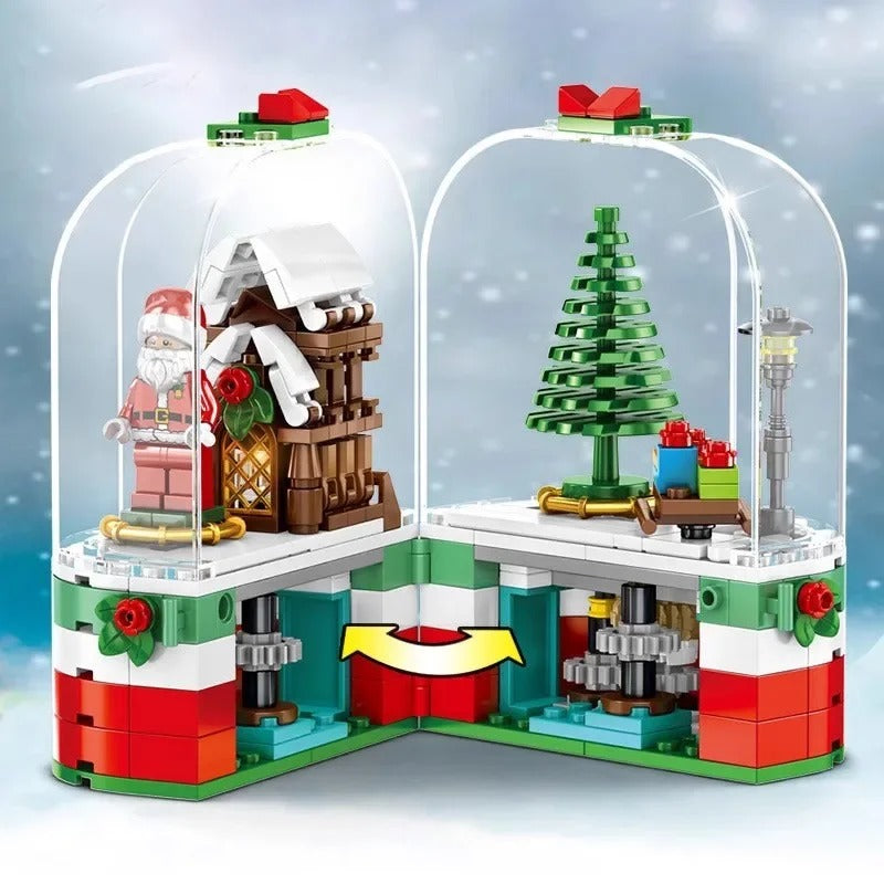 Weihnachtsmann-Spieluhr | Bausteine