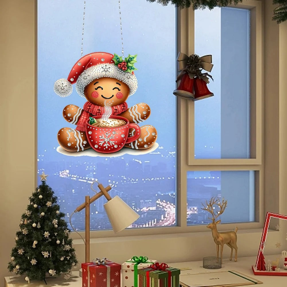 Weihnachtsanhänger | Diamond Painting