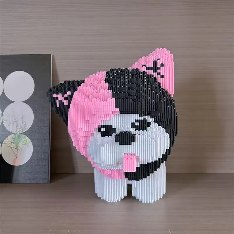Hund mit Mütze | Bausteine