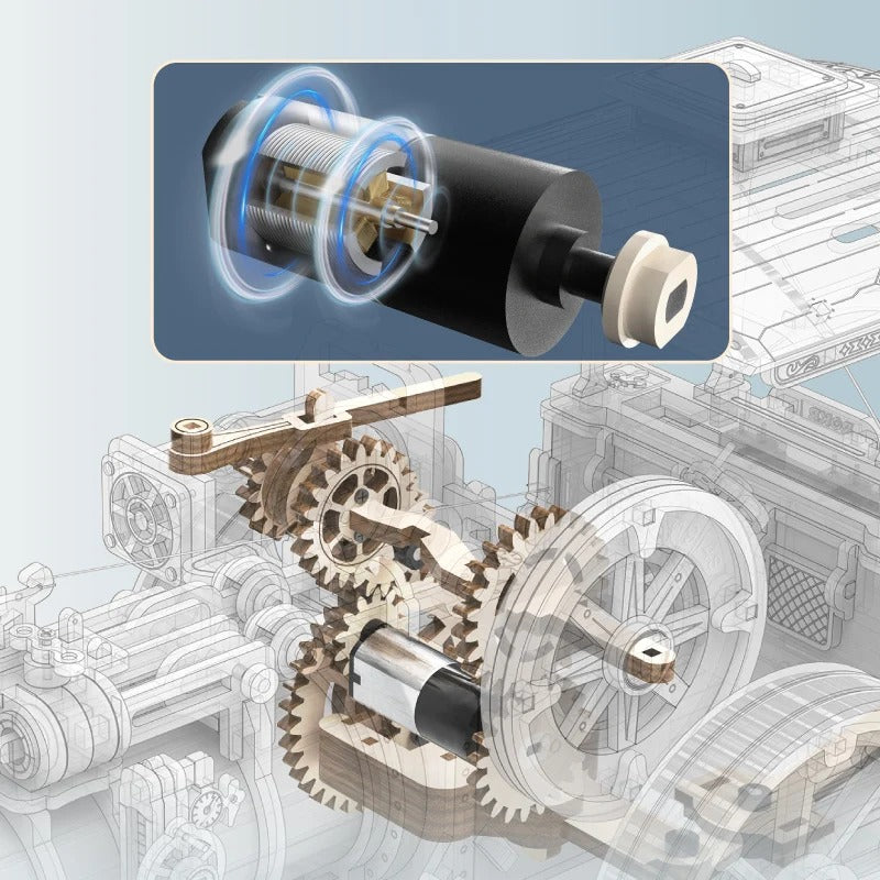 Traktor Lokomotive | 3D Puzzle