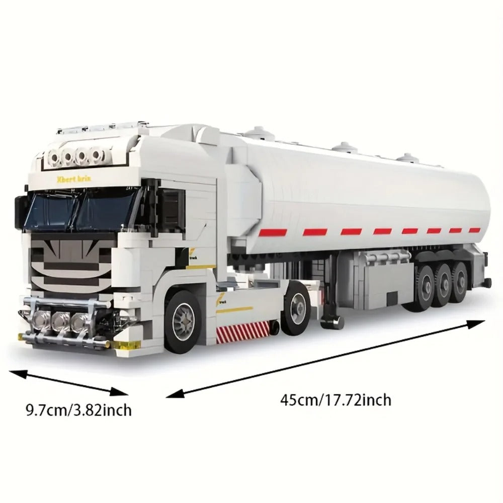Weißer Truck | Bausteine