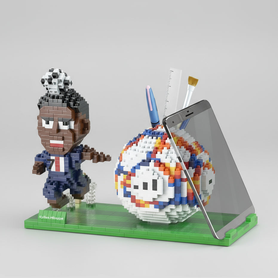 Mbappé Stiftablage | Bausteine