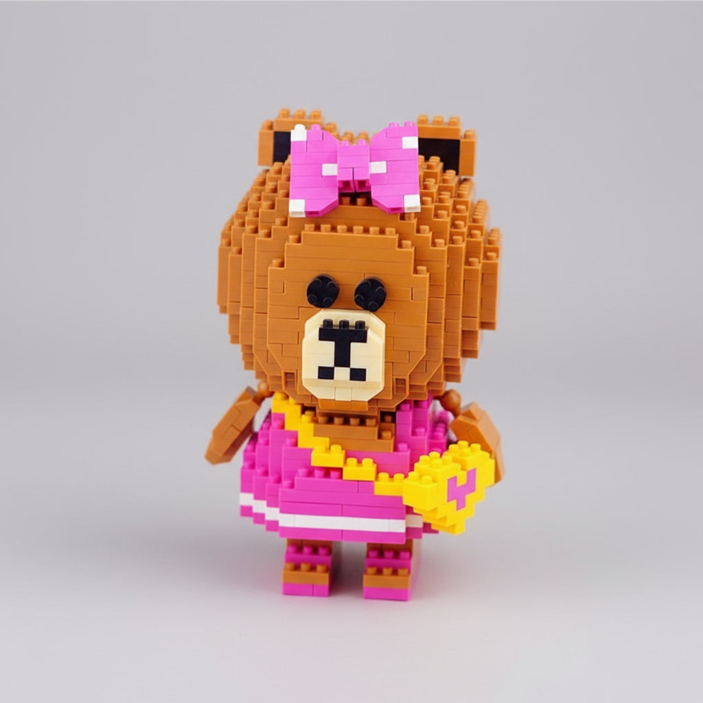 Mädchen Bär | Bausteine