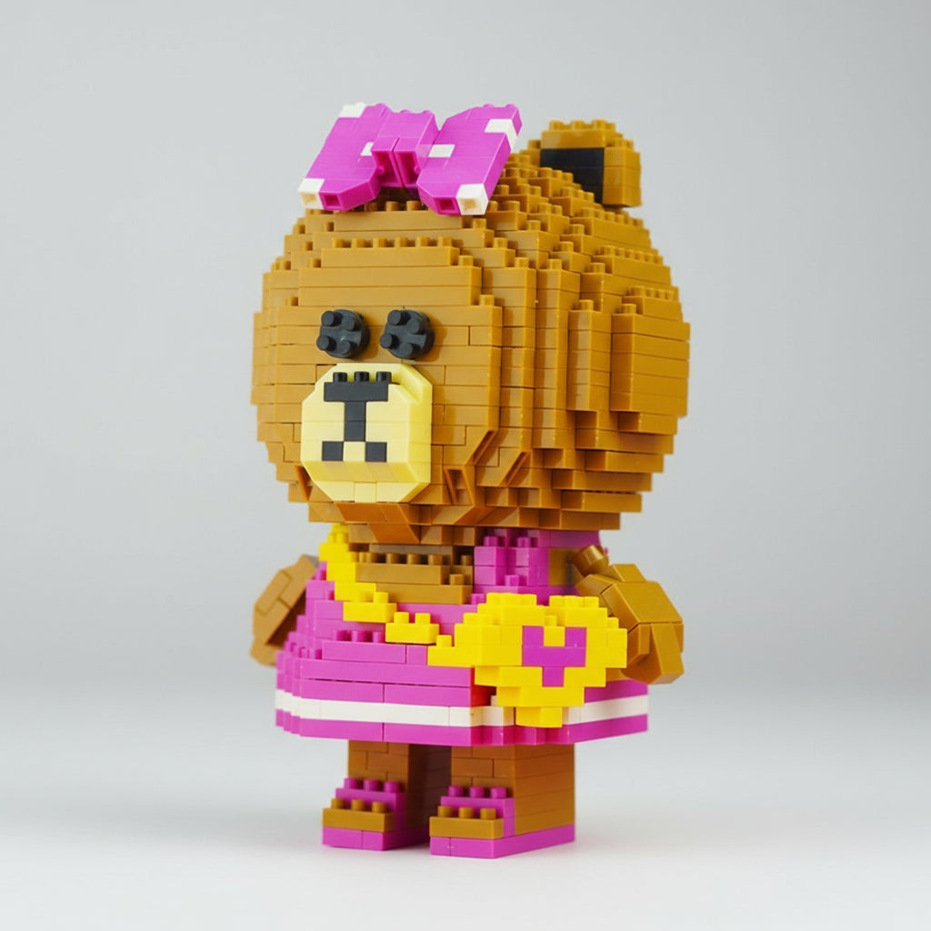 Mädchen Bär | Bausteine