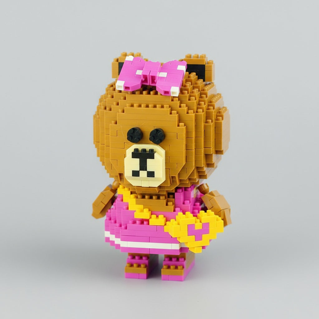 Mädchen Bär | Bausteine