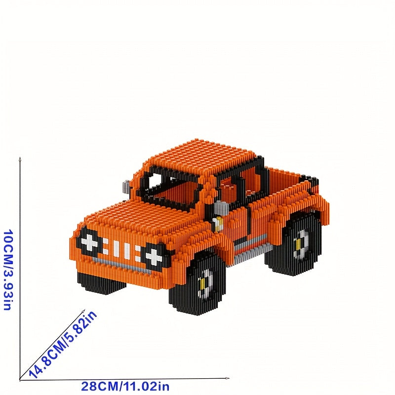 Oranger Truck | Bausteine